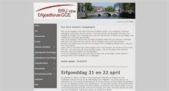 Desktop Screenshot of erfgoedforumbrugge.be
